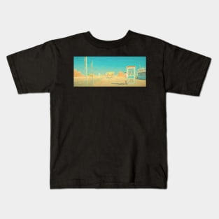 Asteroid City Phoneboth Painting Kids T-Shirt